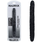 REALROCK 30cm Slim Double Dildo Realistic Dildos